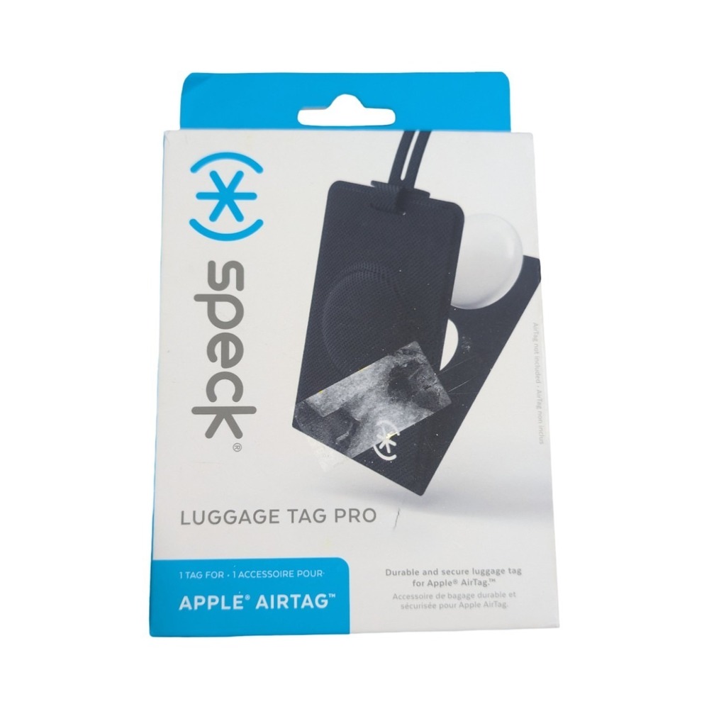 C5-O‎ Speck - Luggage Tag Pro for Apple AirTag - Black